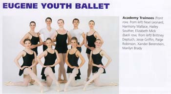 Eugene Ballet Group Eugene Ballet Youth Group